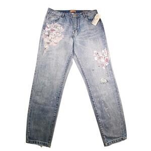 ONLY Women's Skinny Jeans NWT Size 27 Pearl Floral